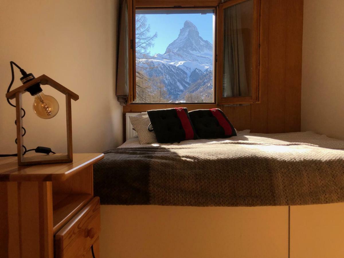 Apartment With Beautiful Views In Цермат Екстериор снимка